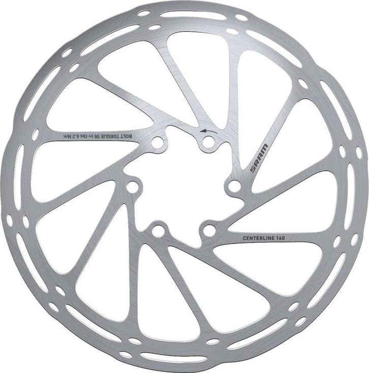 SRAM Centerline Centerlock Remschijf - 160mm, Fietsen en Brommers, Fietsaccessoires | Overige Fietsaccessoires, Nieuw, Verzenden