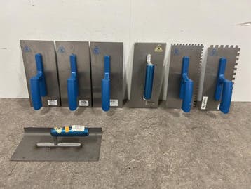 Veiling - Jung Henkelmann plak- en lijmspanen set 7-delig, Doe-het-zelf en Bouw, Nieuw