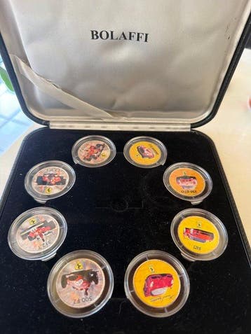 Italië. 500 Lire 2001, Official Ferrari Caravelle Coin