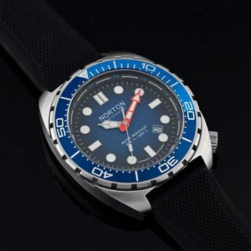Norton - Marine - Automatic Diver 200M - Vetro Zaffiro -, Nieuw