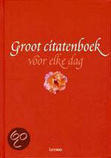 Groot citatenboek voor elke dag 9789020952469, Boeken, Verzenden, Gelezen