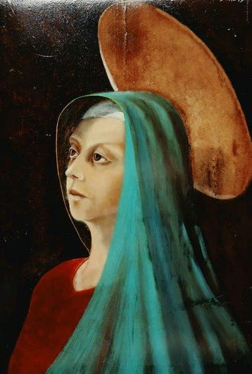 Italiaanse school (XIX) - Madonnina, Antiek en Kunst