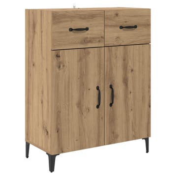 Dressoir Artisan Eiken: Onverslaanbare deal! Hoogwaardig..., Met plank(en), Gebruikt, Verzenden, 50 tot 100 cm