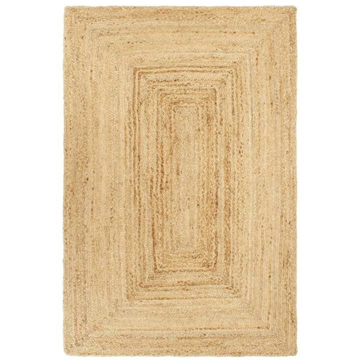 vidaXL Vloerkleed handgemaakt 200x300 cm jute, Huis en Inrichting, Stoffering | Tapijten en Vloerkleden, Nieuw, Verzenden