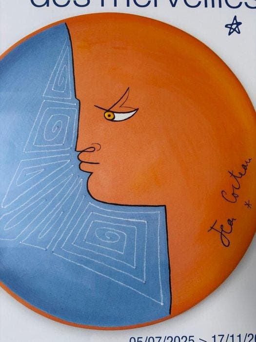 Jean Cocteau - Le Chateau des Merveilles / MUSÉE JEAN, Antiek en Kunst, Kunst | Tekeningen en Fotografie