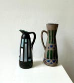 Strehla, VEB Haldenleben - Vase - Céramique - Deux vases de, Antiquités & Art
