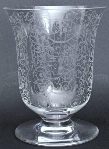 Baccarat - Vase - Michelangelo - Cristal - Vase Michel Ange, Antiquités & Art