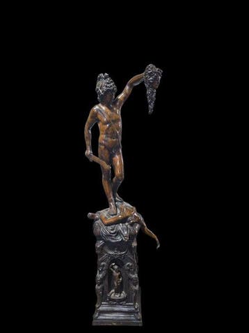 Sculpture, Il Perseo con la testa della Medusa - 100 cm -