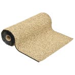 vidaXL Grindfolie 100x60 cm natuurlijk zandkleurig, Verzenden