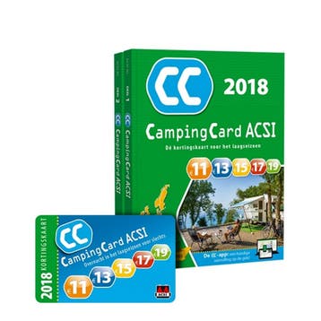 CampingCard ACSI 2018 - set 2 delen / ACSI Campinggids ACSI, Boeken, Verzenden, Gelezen, ACSI