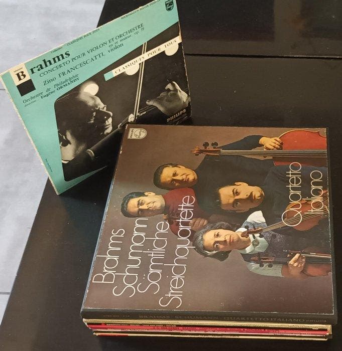 Johann Brahms - 15x Various titres - Diverse titels - LP, Cd's en Dvd's, Vinyl Singles