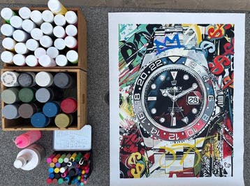 Jean Le Gall (1969) - 100% Hand Painted-Trophée Rolex
