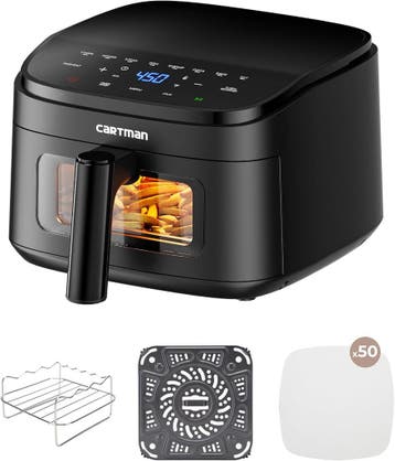 Cartman Airfryer 3,8L | Compact 17cm | Tweede kansje, Verzenden, Airfryer