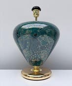 Lampe de table - Céramique, Laiton, Acier - Grand pied de