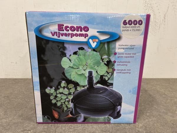 Veiling - Velda vijverpomp 130W Econo 6000, Tuin en Terras, Vijver-toebehoren