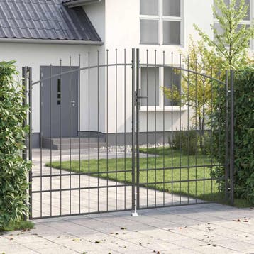 vidaXL Dubbele Heining WOERDEN 299,5 x 249,5 cm Staal, Verzenden, Nieuw