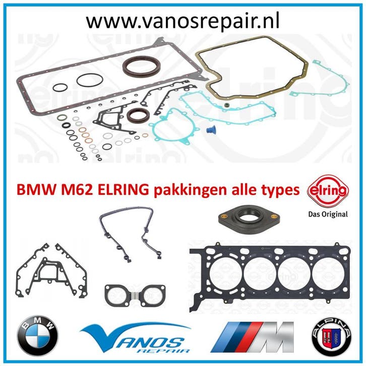 BMW M60 en M62 ALLE types ELRING pakkingen keerringen etc, Auto-onderdelen, Motor en Toebehoren, Nieuw, BMW, Ophalen of Verzenden