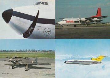 Luchtvaart - Vliegtuig - Ansichtkaart (100) - 1960-2015, Gelopen