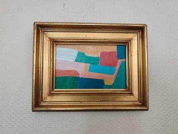 Jean-Marie Bloom (1947) - Abstraction géométrique texturée