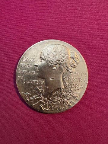 Royaume-Uni. Gold medal Victoria Diamond Jubile 1897