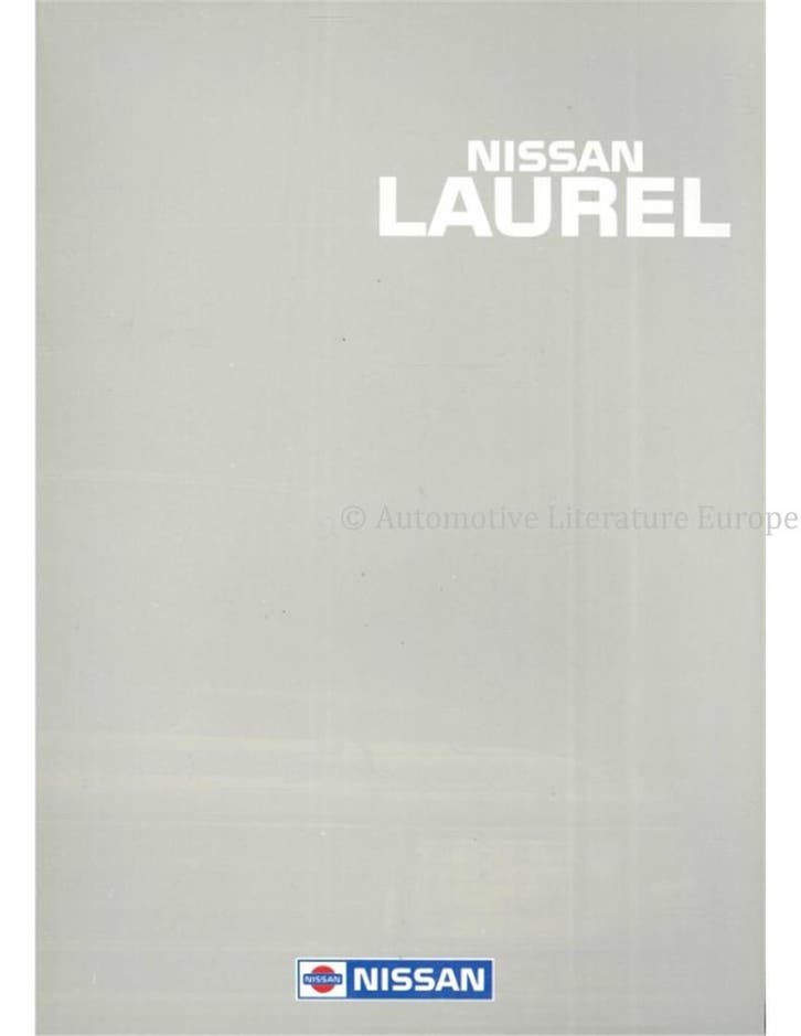 1981 NISSAN LAUREL BROCHURE NEDERLANDS, Livres, Autos | Brochures & Magazines