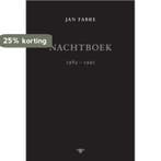 Nachtboek 1985-1991 9789085425892 Jan Fabre, Verzenden, Gelezen, Jan Fabre