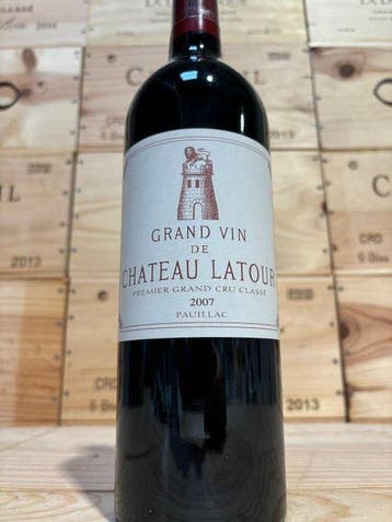 2007 Château Latour - Pauillac 1er Grand Cru Classé - 1 Fles, Nieuw
