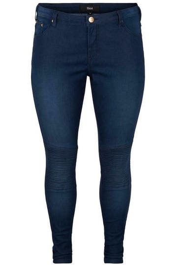Jeans Zizzi AMY plooien knie maat 52, Verzenden, Nieuw