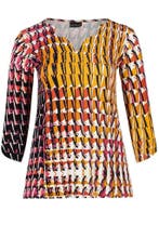 Shirt  Ophilia Lesley  print maat 52/54, Verzenden