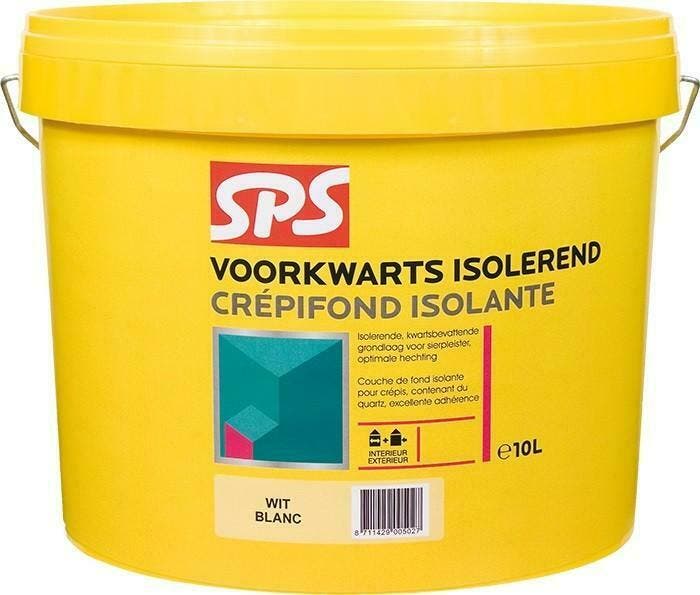SPS Isolerend voorkwarts 10 liter, Doe-het-zelf en Bouw, Overige Doe-Het-Zelf en Bouw, Ophalen of Verzenden