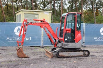Veiling: Rupsgraafmachine Yanmar Vi020-4 Diesel 2013, Ophalen