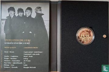 Ierland 2 euro 2026 (PROOF - folder) 50ste verjaardag va..., Postzegels en Munten, Verzenden, Overige landen, 2 euro, Losse munt