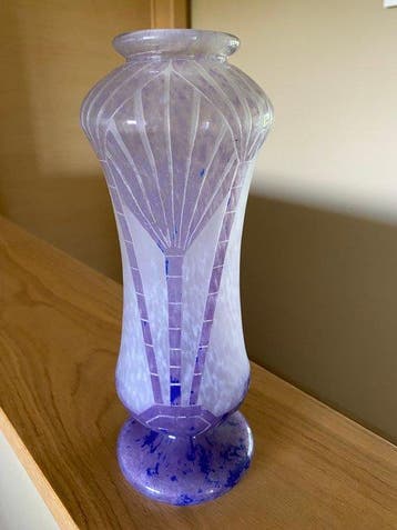 Le Verre Français - Vaas - Glas - Charder, Antiquités & Art, Antiquités | Verre & Cristal
