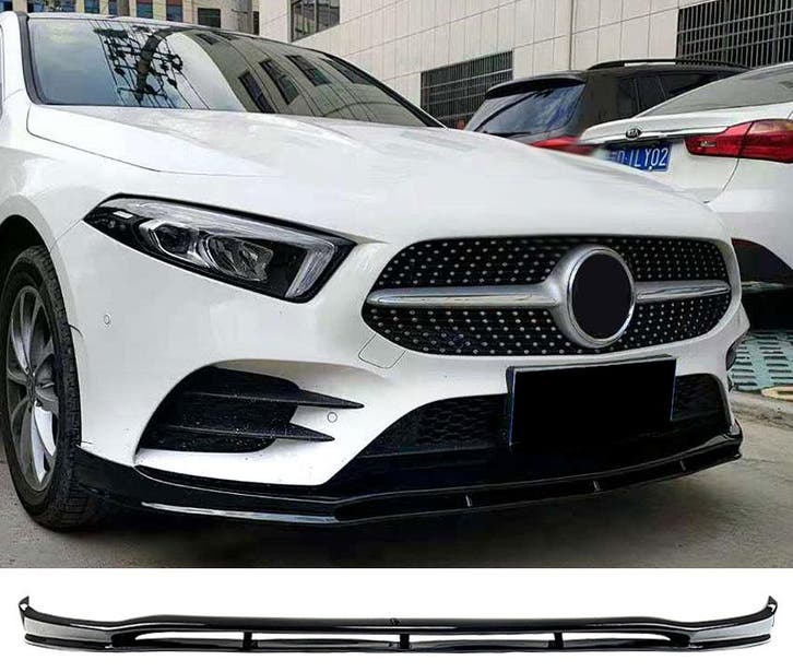 Voorspoilerlip spoiler passend voor W177 V177 A-Klasse AMG L, Autos : Divers, Accessoires de voiture, Envoi