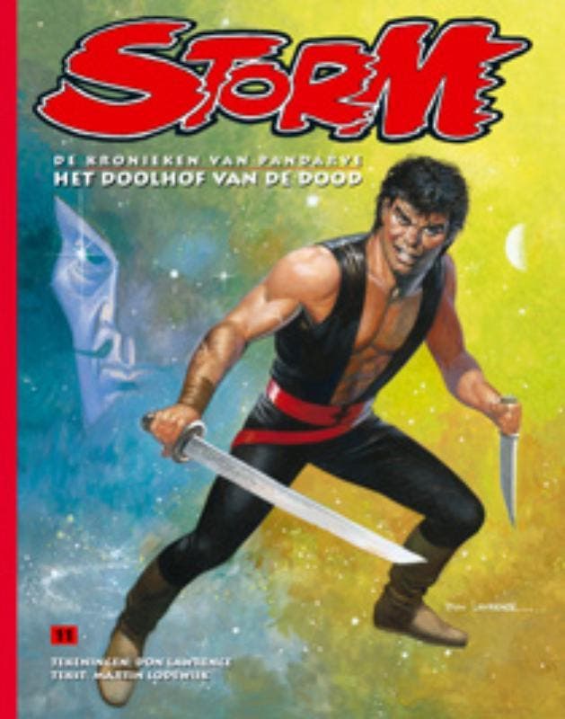 De kronieken van Pandarve / Het doolhof van de dood / Storm, Livres, BD, Envoi