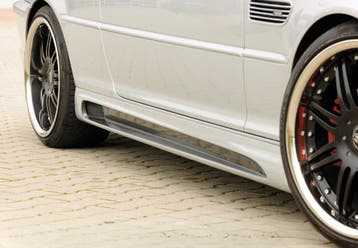 Rieger side skirt | 3-Serie E46: 02.98-12.01 (tot Facelift),, Verzenden, Nieuw, BMW