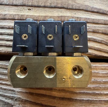 24 VDC / 7W 3-WEG magneetventiel koffie, Ophalen of Verzenden