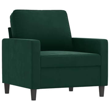 Fluweel Fauteuil | -54% Prijsknaller | Retour Deal, Gebruikt, Verzenden, 75 tot 100 cm, 75 tot 100 cm