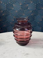 Verreries Edmond Paul - Vaas - ART DECO - Glas, amethystglas, Antiquités & Art