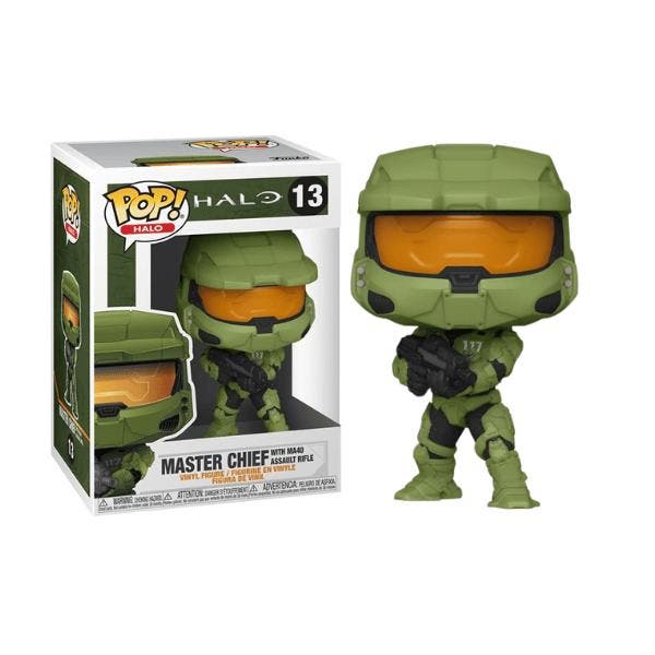 Funko Pop  Halo Infinite: Pop Master Chief  MA40 Rifle 13, Collections, Jouets miniatures, Envoi