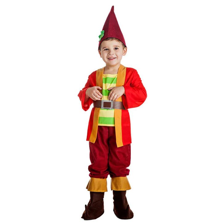Kabouter Kostuum Jongen, Kinderen en Baby's, Carnavalskleding en Verkleedspullen, Nieuw, Verzenden