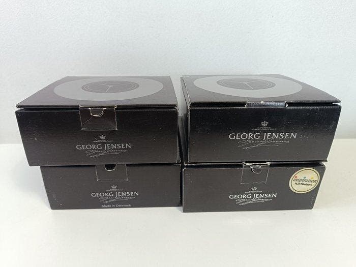 Georg Jensen - Station météo (4) - Acier - Luna, Antiquités & Art, Antiquités | Meubles | Chaises & Canapés