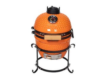 Veiling - Patton Kamado 13 inch oranje, Tuin en Terras, Houtskoolbarbecues, Nieuw