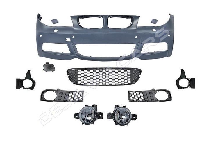 Sport Voorbumper voor BMW 1 Serie E82 / E88 / M Pakket, Auto diversen, Tuning en Styling, Ophalen of Verzenden