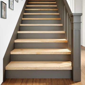 vidaXL Traptreden 2 st 100x30x2 cm onbehandeld massief, Bricolage & Construction, Verzenden
