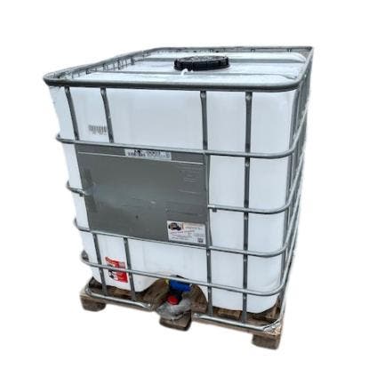 IBC gespoeld IBC001 hout 1000L - Wit, Jardin & Terrasse, Barils de pluie