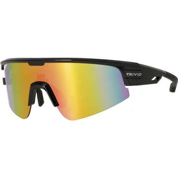 Fietsbril Octo Zwart Revo Roze + Adapterstuk, Verzenden, Nieuw, Trivio