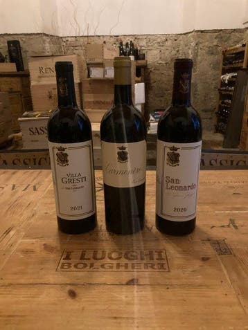 2020 Tenuta San Leonardo, San Leonardo, 2021 Vila Gresti &, Nieuw