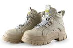 Buffalo Veterboots in maat 37 Beige, Kleding | Dames, Schoenen, Verzenden, Beige, Overige typen, Zo goed als nieuw