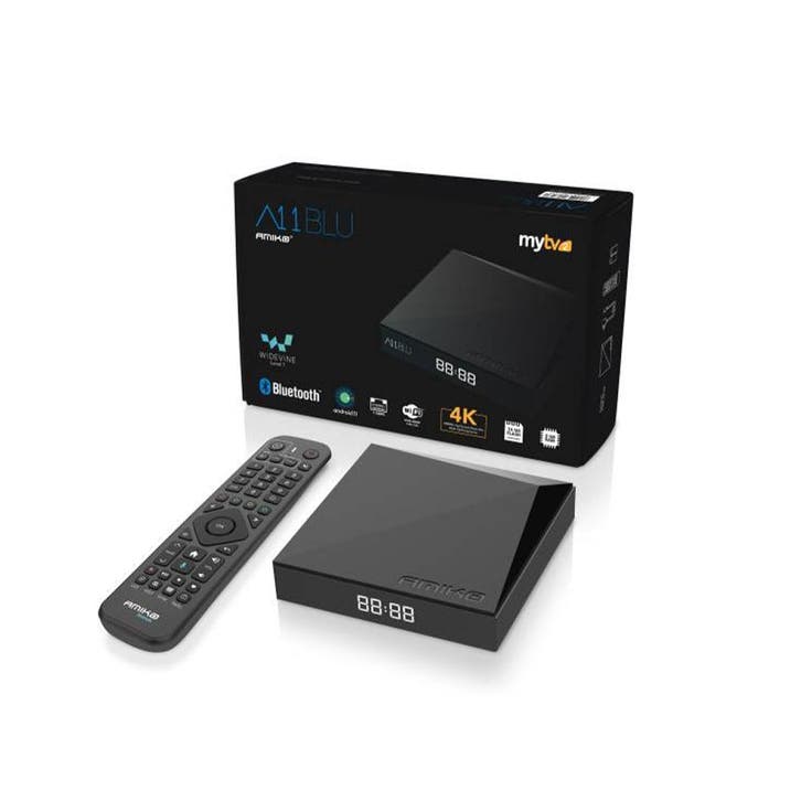 Retour product: Amiko A11 BLU IPTV Set Top Box, Telecommunicatie, Zenders en Ontvangers, Ophalen of Verzenden